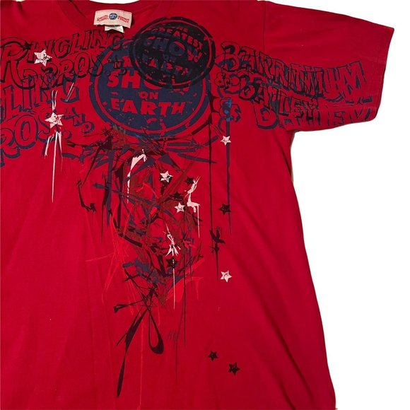 Ringling Bros Circus T-Shirt - The Greatest Show on Earth - Size L - 100% Cotton - Picture 3 of 6